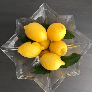 🔺- Glass Flower Bowl